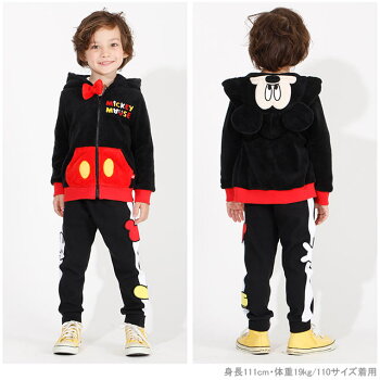 楽天市場 New ディズニー なりきり ボア ジップパーカー 4599k ベビードール Babydoll 子供服 ベビー キッズ 男の子 女の子 Disney Collection Babydoll