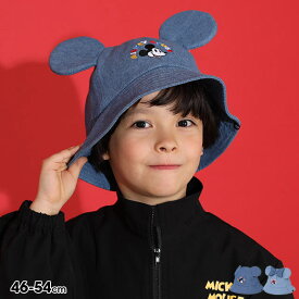 NEW ディズニー デニム 耳付き ハット 9206 ベビードール BABYDOLL 子供服 ベビー キッズ 男の子 DISNEY 雑貨 グッズ ディズニーグッズ