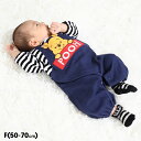 NEW ディズニー サロペット2WAYオール 0138B 綿100％ ベビードール BABYDOLL 子供服 ベビー キッズ 男の子 女の子 ベビー服 ロンパース プーさん ツーウェイオール