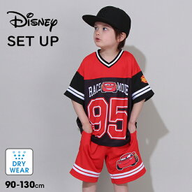 NEW ディズニー カーズ Tシャツ × ハーフパンツ セット 0462K 速乾 ベビードール BABYDOLL 子供服 ベビー キッズ 男の子 女の子 DISNEY 2点セット セットアップ