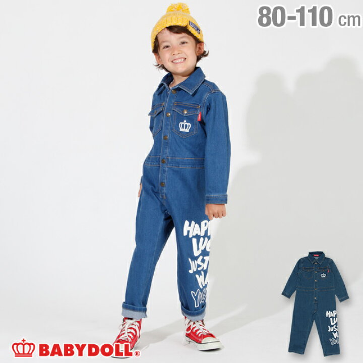 楽天市場】ラクガキ デニム つなぎ 3031K ベビードール BABYDOLL 子供 
