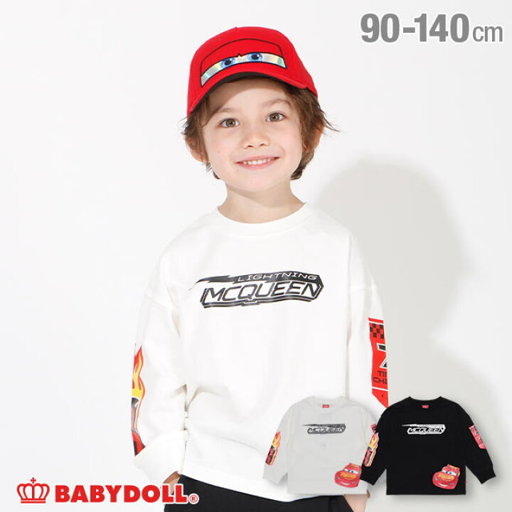 楽天市場 S30 ディズニー 袖95プリント ロンt 4443k ベビードール Babydoll 子供服 ベビー キッズ 男の子 女の子 Disney Collection Babydoll