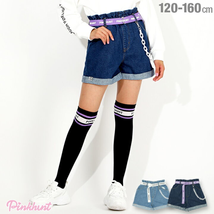 楽天市場 30 Off アウトレットsale Pinkhunt ピンクハント デニム ショートパンツ 4940k ベビードール Babydoll 子供服 キッズ ジュニア 女の子 Ph Babydoll