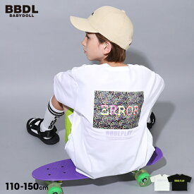 【50％OFF アウトレットSALE】 BBDL(ビー・ビー・ディー・エル) バックプリント Tシャツ 5216K ベビードール BABYDOLL 子供服 キッズ 男の子 女の子