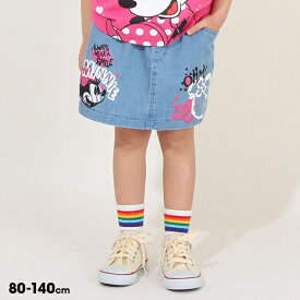 【S20】 ディズニー デニム スカート 8379K ベビードール BABYDOLL 子供服 ベビー キッズ 男の子 女の子 DISNEY★Collection