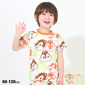 ＼最大1000円OFFクーポン配布中／【S30】 ディズニー 総柄 Tシャツ 8474K (ボトム別売) ベビードール BABYDOLL 子供服 ベビーサイズ キッズ 男の子 女の子 DISNEY★Collection