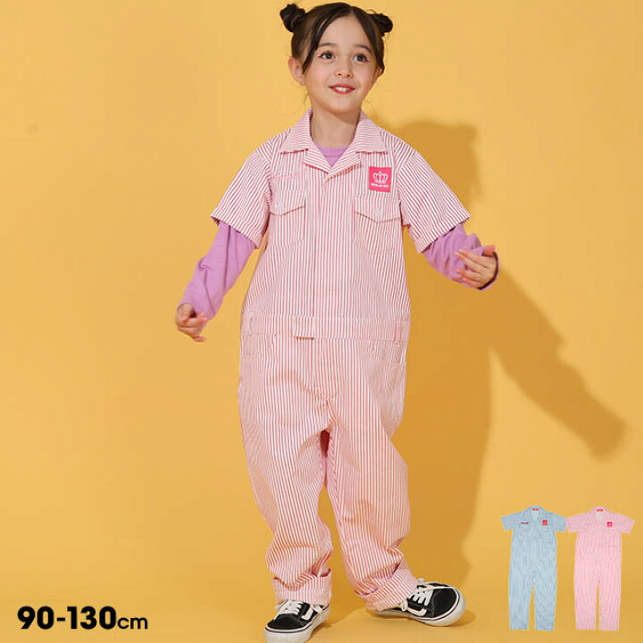 楽天市場】3/11 13:59まで 【50％OFF SALE】 ストライプ つなぎ 9215K 