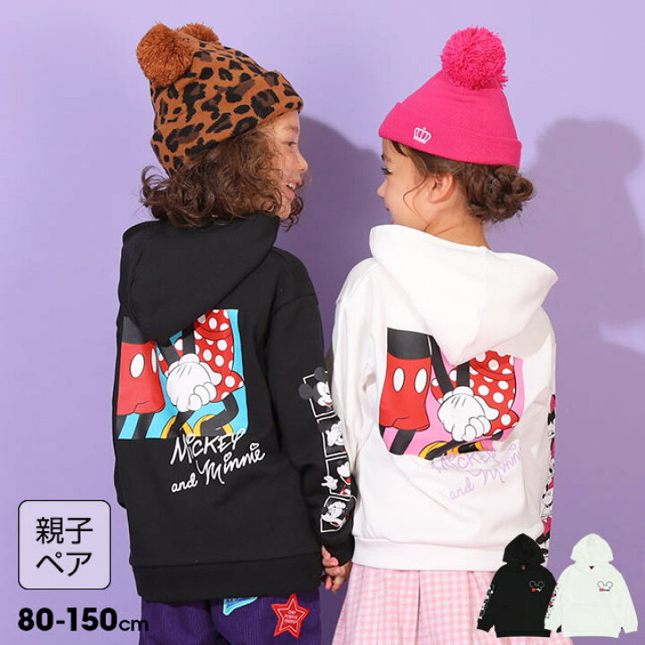 楽天市場】【S10 ウィンター】 親子お揃い ディズニー バックプリント  