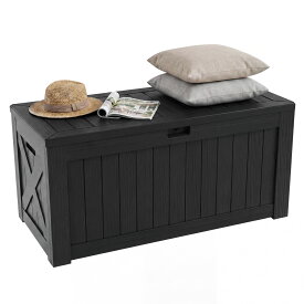 【SS限定価格★4日20時〜】【再入荷】【楽天1位30冠】Alebert 物置 454L 屋外 収納ボックス ゴミ箱 ベランダストッカー 倉庫 収納 収納庫 ベランダ ベンチ ストッカー 防水 おしゃれ 大容量 屋外収納庫 大型 アウトドア収納 防水 耐候 大容量 整理整頓 野外