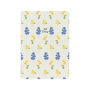 _CS[ 2026 MILL A6 Monthly FLEURS GY E7746 A6 }X[ 2025N12`2026N12