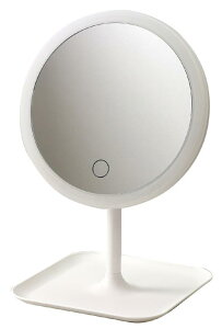 LEDライト付き卓上ミラー 51284 卓上ミラー LEDライト メイクミラー LED 鏡 LEDライト付き 卓上鏡 LEDミラー ハリウッドミラー