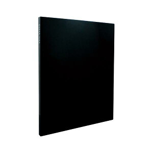 セキセイ クリヤーファイル高透明A4S20ポケット KP-2512-60 ブラック
