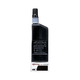ロットリング　イソグラフ用注入式インク　黒（23ml）