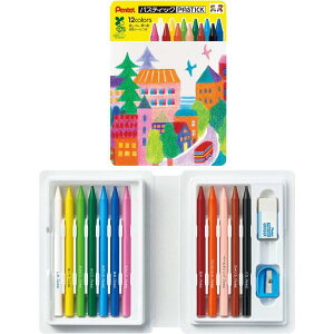 ぺんてる パスティック12色バイオマス GC2-12