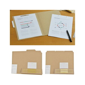 TOTONOE トトノエ ファスナーフォルダー A4サイズ 3冊セット