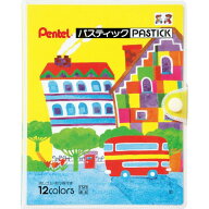 ペンテル ペンテル パスティック 12色 D （GC1-12D）