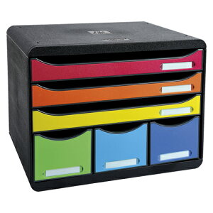 エグザコンタ ビッグボックスプラスA4横3段+小物ポケ 306798D