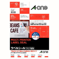 エーワン ラベルシール【プリンタ兼用】A4　1面 31659