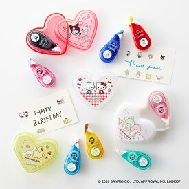 【限定】 プラス デコラッシュ ハートケースセット サンリオキャラクターズ デザイン DC-0230-SR-2P