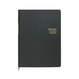 コレクト 手帳 2026年 スケジュール帳 マンスダイアリー マンスリー ブロック 糸かがりとじ A4 D-92 2026年 1月始まり