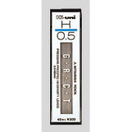 三菱鉛筆 替芯 ハイユニ0.5-300 （HU05300）