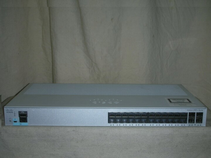 楽天市場】【中古】Cisco Catalyst 2960-L [WS-C2960L-24TS-LL V02 