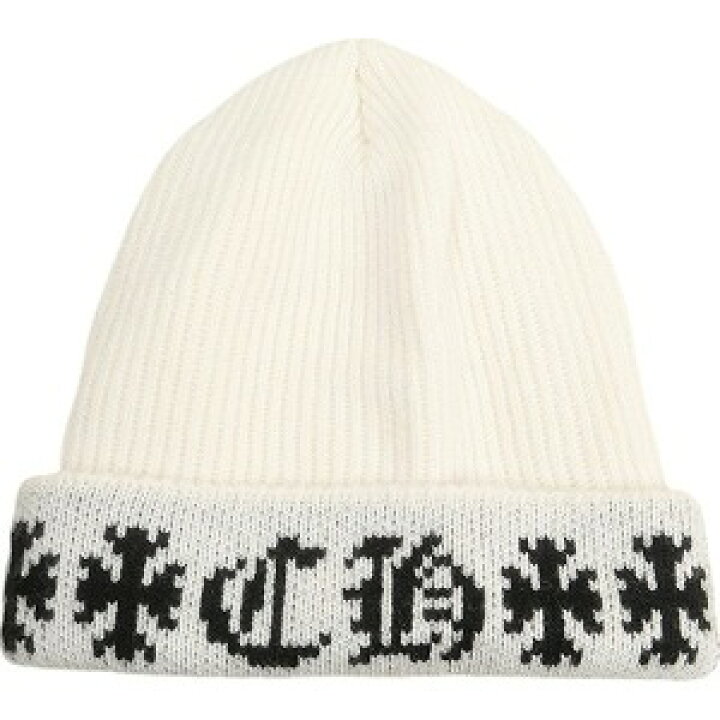 楽天市場】CHROME HEARTS クロム・ハーツ BIG DADDY BEANIE WHITE 
