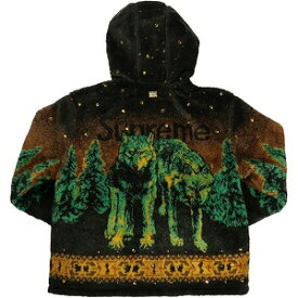 SUPREME シュプリーム ×b.b. Simon 25FW Reversible Hooded Fleece Jacket Brown フリースジャケット 茶 Size 【S】 【新古品・未使用品】 20831463