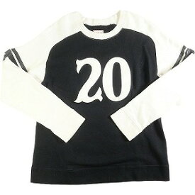 TENDERLOIN テンダーロイン SWEAT 20 BLACK/WHITE クルーネックスウェット 白黒 Size 【L】 【中古品-良い】 20790530