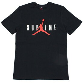 SUPREME シュプリーム ×NIKE ナイキ Jordan 15AW Jordan Tee Black Tシャツ 黒 Size 【L】 【新古品・未使用品】 20801647