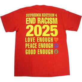 SUPREME シュプリーム ×GOODENOUGH 25SS End Racism Tee Red Tシャツ 赤 Size 【M】 【新古品・未使用品】 20823365