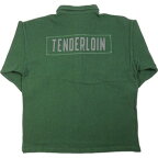 TENDERLOIN テンダーロイン MOSS STITCH 3/4 POLO GREEN ポロシャツ 緑 Size 【L】 【中古品-非常に良い】 20793347