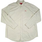 SUPREME シュプリーム 23SS Small Box Shirt Natural 長袖シャツ ナチュラル Size 【L】 【中古品-良い】 20793535