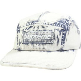 SUPREME シュプリーム 24SS Bleached Chino Camp Cap Navy キャンプキャップ 紺 Size 【フリー】 【新古品・未使用品】 20793875