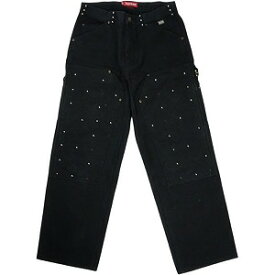 SUPREME シュプリーム xb.b. Simon 25FW Quilted Double Knee Painter Pant Black ペインターパンツ 黒 Size 【W32】 【中古品-非常に良い】 20832414