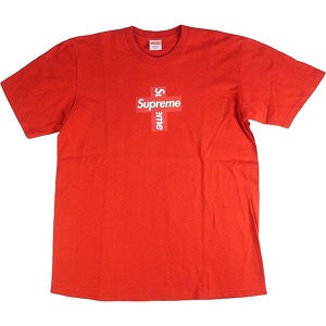 楽天市場】SUPREME シュプリーム 20aw Cross Box Logo Tee Red Tシャツ
