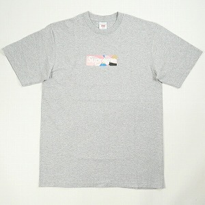SUPREME シュプリーム ×Emilio Pucci 21SS Box Logo Tee Grey Dusty Pink Tシャツ 灰 Size   20770536