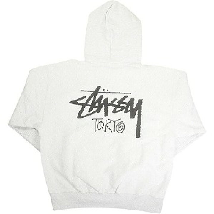 楽天市場】STUSSY ステューシー STOCK TOKYO HOOD ASH HEATHER 東京 