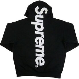 SUPREME シュプリーム 22AW Satin Applique Hooded Sweatshirt Black パーカー 黒 Size 【L】 【新古品・未使用品】 20781083