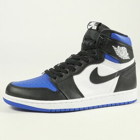 NIKE ナイキ AIR JORDAN 1 RETRO HIGH OG ROYAL TOE 555088-041 スニーカー 黒青 Size 【26.5cm】 【新古品・未使用品】 20753694