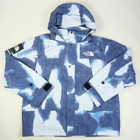 SUPREME シュプリーム ×THE NORTH FACE 21AW Bleached Denim Print Mountain Jacket ジャケット インディゴ Size 【XL】 【新古品・未使用品】 20756796