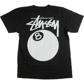 STUSSY ステューシー 24SS 8 BALL TEE PIGMENT DYED Black Tシャツ 黒 Size 【M】 【新古品・未使用品】 20795985