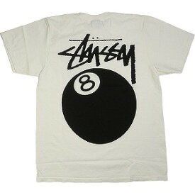 STUSSY ステューシー 24SS 8 BALL TEE PIGMENT DYED White Tシャツ 白 Size 【M】 【新古品・未使用品】 20795986