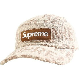 SUPREME シュプリーム 22SS Terry Spellout Camp Cap Beige キャンプキャップ 茶 Size 【フリー】 【中古品-非常に良い】 20788806