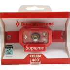 SUPREME シュプリーム 20AW Black Diamond Storm 400 Headlamp ヘッドランプ 赤 Size 【フリー】 【新古品・未使用品】 20790685