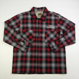 TENDERLOIN テンダーロイン 07AW T-WOOL SHT 長袖シャツ 赤 Size 【S】 【中古品-良い】 20775440