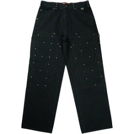 SUPREME シュプリーム xb.b. Simon 25FW Quilted Double Knee Painter Pant Black ペインターパンツ 黒 Size 【W32】 【新古品・未使用品】 20827107