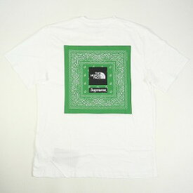 SUPREME シュプリーム ×The North Face 22SS Bandana Tee White Tシャツ 白 Size 【XL】 【新古品・未使用品】 20777188