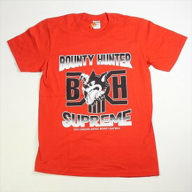 【SUPER SALE 6/11 01:59まで】SUPREME シュプリーム ×Bounty Hunter 23AW Wolf Tee Red Tシャツ 赤 Size 【S】 【新古品・未使用品】 20778131【SALE】