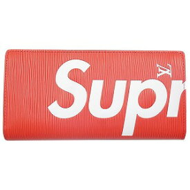 SUPREME シュプリーム ×Louis Vuitton ルイヴィトン 17AW PF. BRAZZA SP EPI Red 長財布 ウォレット 赤 Size 【フリー】 【新古品・未使用品】 20778881